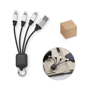 Cabo USB de Carregamento Rápido 3 em 1 com Personalizado