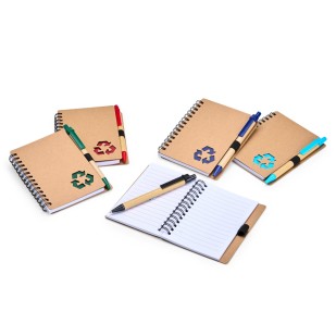Caderno Ecológico Personalizado com Caneta