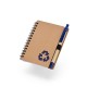 Caderno Ecológico Personalizado com Caneta Caderno Ecológico Personalizado com Caneta