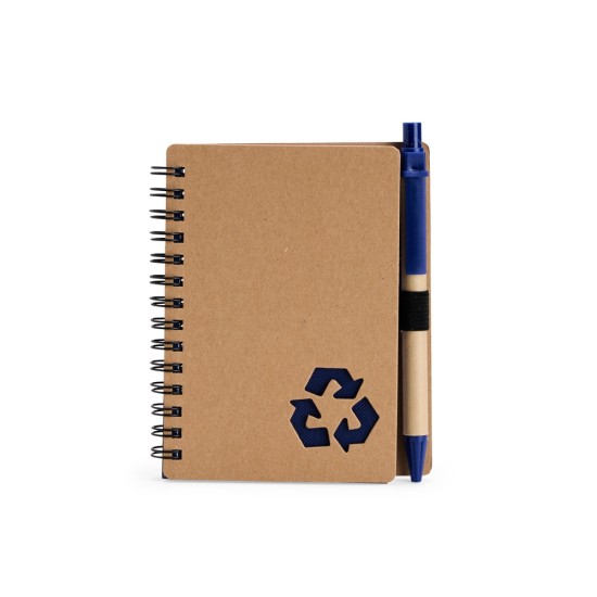 Caderno Ecológico Personalizado com Caneta Caderno Ecológico Personalizado com Caneta
