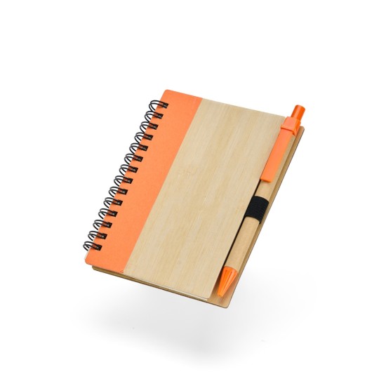 Caderno Ecológico Personalizado com Caneta Caderno Ecológico Personalizado com Caneta