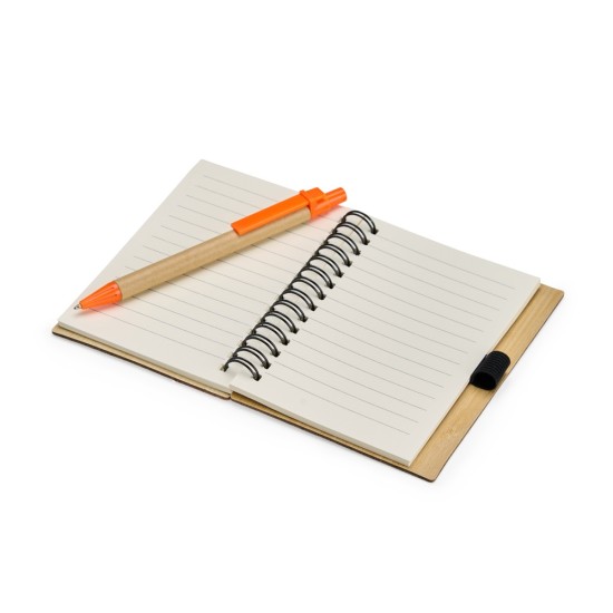 Caderno Ecológico Personalizado com Caneta Caderno Ecológico Personalizado com Caneta