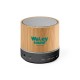 Caixa de Som Bluetooth em Bambu Personalizada