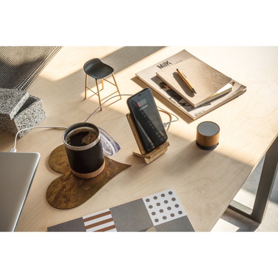 Caixa de Som Bluetooth em Bambu Personalizada