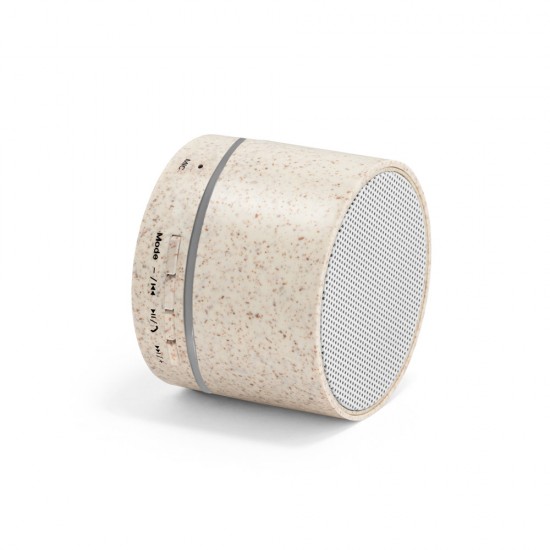 Caixa de som Bluetooth em Fibra de Palha e Trigo Personalizada
