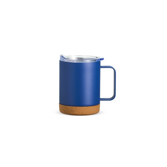 Caneca Térmica com Cortiça de 400ml Personalizada