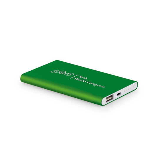 Carregador Power Bank Slim 4.000 mAh Personalizado