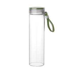 Garrafa de Vidro em 400ml Personalizada
