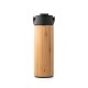 Garrafa Térmica Revestida em Bambu 440ml Personalizada