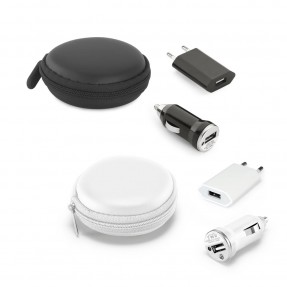 Kit de adaptadores USB com Estojo Personalizado