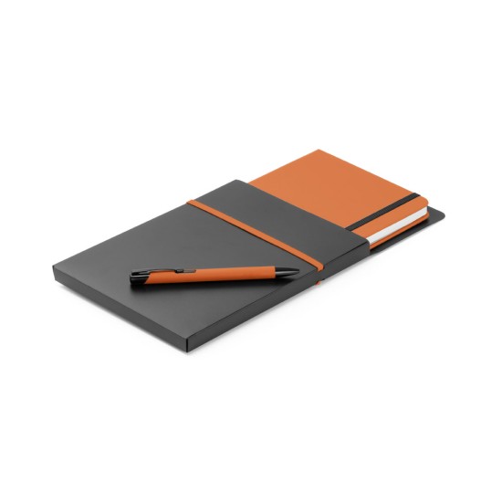 Kit de caderno e esferográfica Personalizado