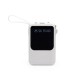 Power Bank 10.000mAh com Lanterna e Multissaídas Personalizado Power Bank 10.000mAh com Lanterna e Multissaídas Personalizado
