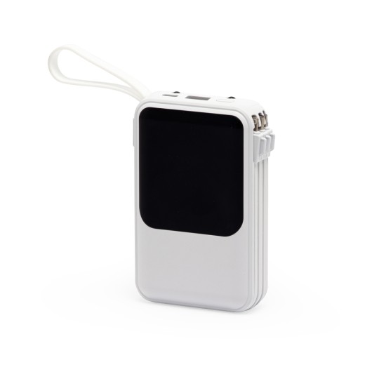 Power Bank 10.000mAh com Lanterna e Multissaídas Personalizado Power Bank 10.000mAh com Lanterna e Multissaídas Personalizado