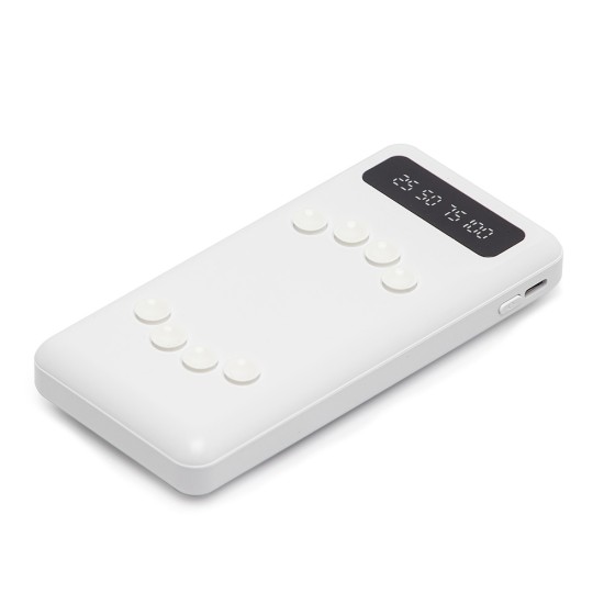Power Bank 10.000mAh com Lanterna e Multissaídas Personalizado Power Bank 10.000mAh com Lanterna e Multissaídas Personalizado