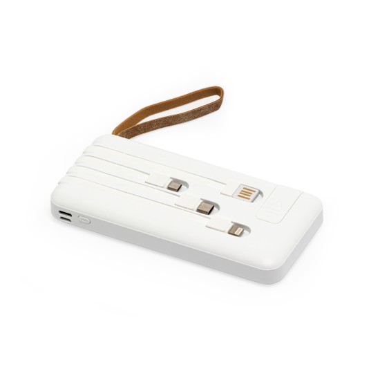 Power Bank 10.000mAh com Lanterna e Multissaídas Personalizado Power Bank 10.000mAh com Lanterna e Multissaídas Personalizado