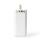 Power Bank 20.000mAh com Lanterna e Multissaídas Personalizado Power Bank 20.000mAh com Lanterna e Multissaídas Personalizado