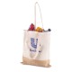 Sacola em Algodão e Juta 220g/m² (42x38cm) Personalizada Sacola em Algodão e Juta 220g/m² (42x38cm) Personalizada