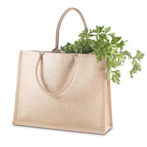Sacola em Juta 360g/m² (34x43cm) Personalizada