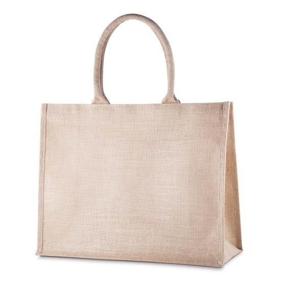 Sacola em Juta 360g/m² (34x43cm) Personalizada Sacola em Juta 360g/m² (34x43cm) Personalizada