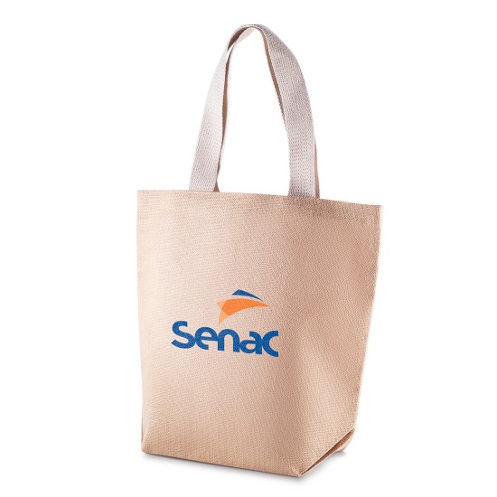 Sacola em Juta 360g/m² (40x38cm) Personalizada Sacola em Juta 360g/m² (40x38cm) Personalizada