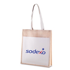 Sacola em Juta 360g/m² (45x35cm) Personalizada