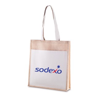 Sacola em Juta 360g/m² (45x35cm) Personalizada
