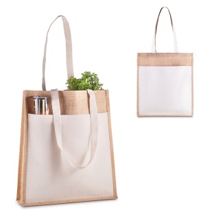 Sacola em Juta 360g/m² (45x35cm) Personalizada