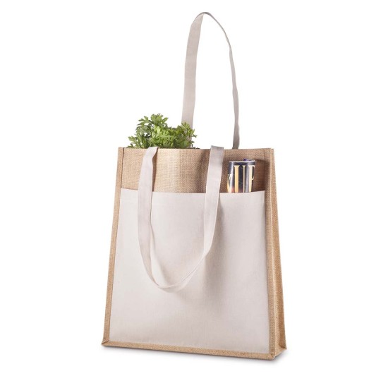 Sacola em Juta 360g/m² (45x35cm) Personalizada Sacola em Juta 360g/m² (45x35cm) Personalizada