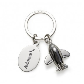 Chaveiro Formato Avião Personalizado para Brindes