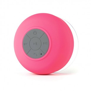 Caixinha de Som Rosa com Bluetooth A Prova D'Água Personalizada para Brindes
