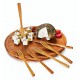 Conjunto para petiscos em Bambu Personalizado para Brindes Conjunto para petiscos em Bambu Personalizado para Brindes